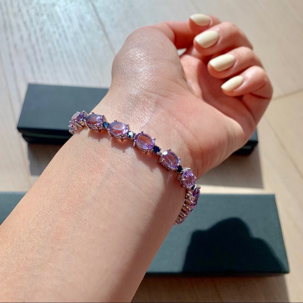 ICE purple crystal bracelet